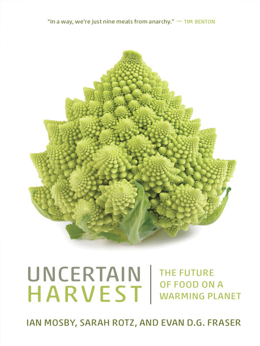 Title details for Uncertain Harvest by Ian Mosby - Available